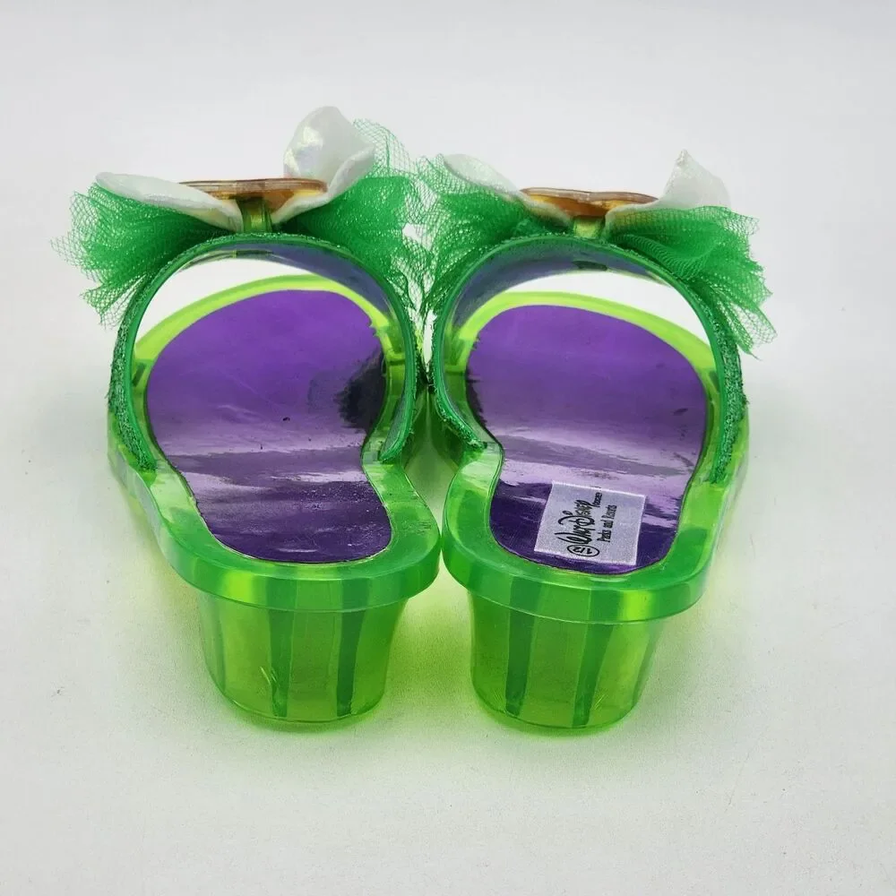 Disney Parks Vintage Little Mermaid Princess Ariel Dress Up Shoes Kid's Size 1-2